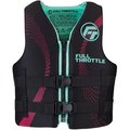 Full Throttle Vest-S/M Aqua Rapid Dry, #142100-505-030-22 142100-505-030-22